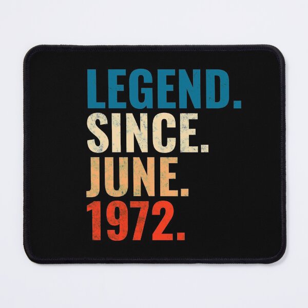Item preview, Legend Since June 1972 Retro Vintage designed and sold by Teelogic.