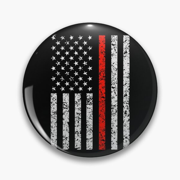 Item preview, Proud Job Thin Red Line Firefighter American Flag designed and sold by UTVankdesign.