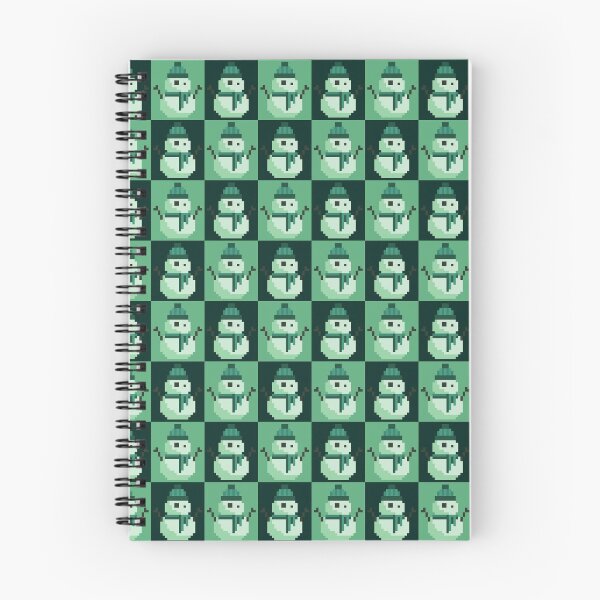 Item preview, Twee Pixel Snowmen, Snowy Green designed and sold by rin3d .