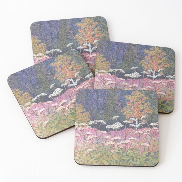 Item preview, Hogweed Field (acrylic on canvas) designed and sold by Painting By Nature.