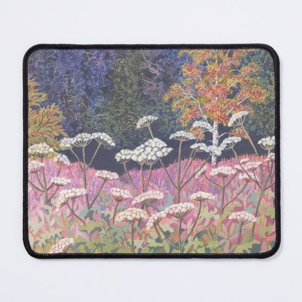 Item preview, Hogweed Field (acrylic on canvas) designed and sold by Painting By Nature.