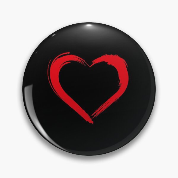 Item preview, Heart. Grunge heart. Distressed heart. Valentine's Day. Red brush heart.  designed and sold by Tanysl.