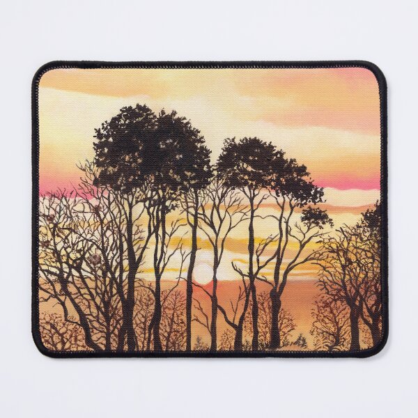 Item preview, Sunset Trees (acrylic on canvas) designed and sold by Painting By Nature.