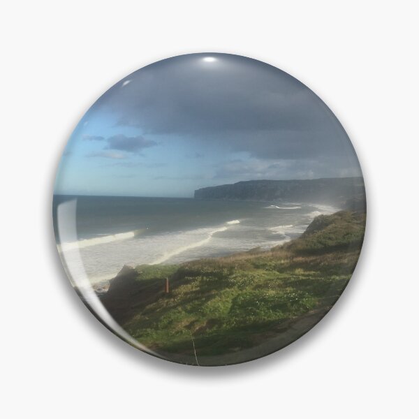 Item preview, Hazy Filey Looking Towards Bempton designed and sold by UnicornFlamingo.