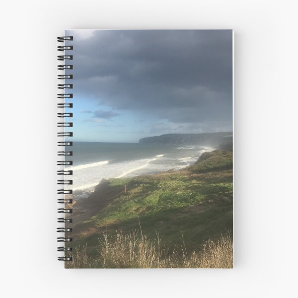 Item preview, Hazy Filey Looking Towards Bempton designed and sold by UnicornFlamingo.