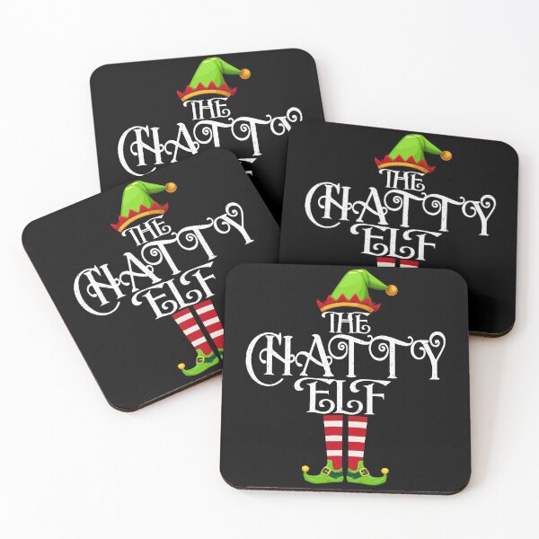 Item preview, The Chatty Elf Family Matching Christmas Tee Chatty Pajama designed and sold by CREATIVE-TEE.