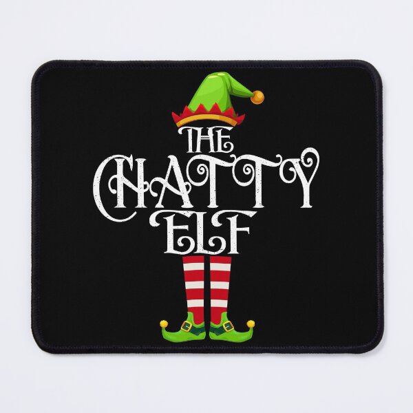 Item preview, The Chatty Elf Family Matching Christmas Tee Chatty Pajama designed and sold by CREATIVE-TEE.