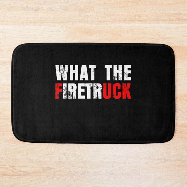 Item preview, Proud Job What The Firetruck Fireman Funny Firefighter Grilfriend designed and sold by UTVankdesign.