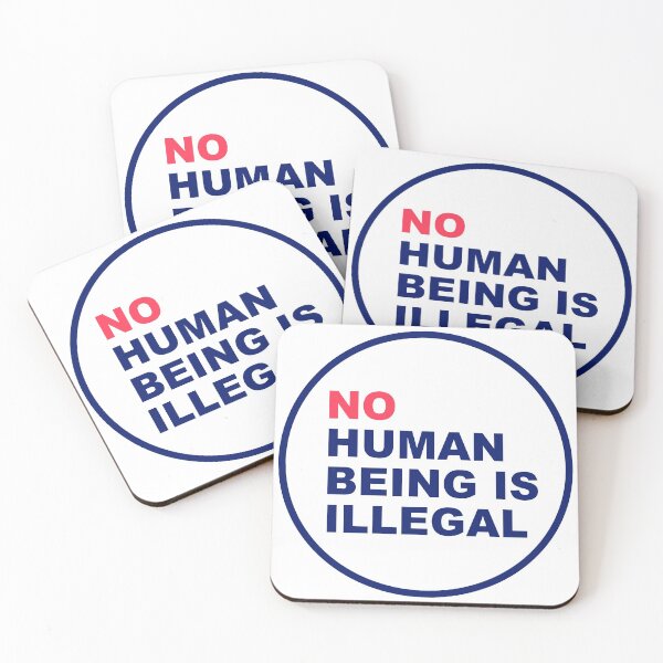 Item preview, No human being is illegal designed and sold by arteehub.