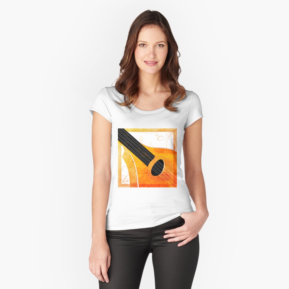 Item preview, Fitted Scoop T-Shirt designed and sold by juliehatton.