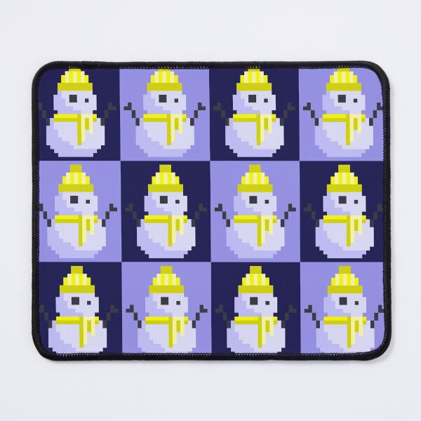Item preview, Twee Pixel Snowmen, Yellow Clothes designed and sold by rin3d .
