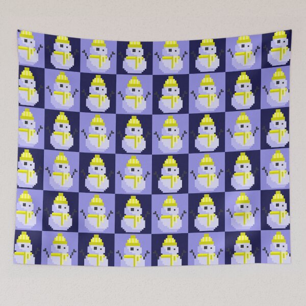 Item preview,  Twee Pixel Snowmen, Yellow Clothes designed and sold by rin3d .