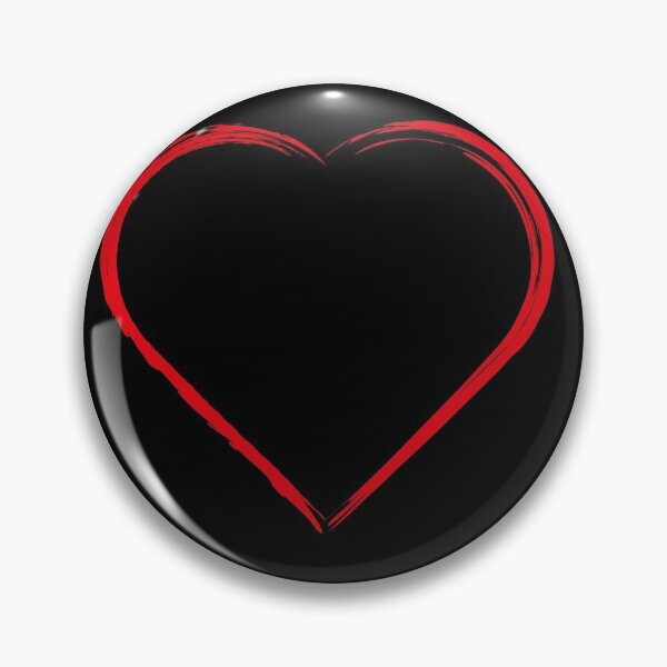 Item preview, Heart. Grunge heart. Distressed heart. Valentine's Day. Red brush heart.  designed and sold by Tanysl.