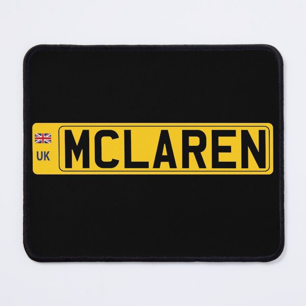 Item preview, McLaren UK Reg Plate - Registration Number License Plate designed and sold by MintGubbins.