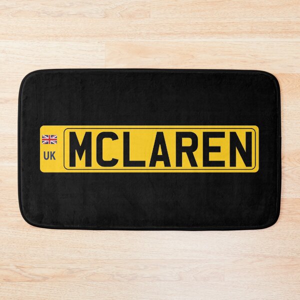 Item preview, McLaren UK Reg Plate - Registration Number License Plate designed and sold by MintGubbins.
