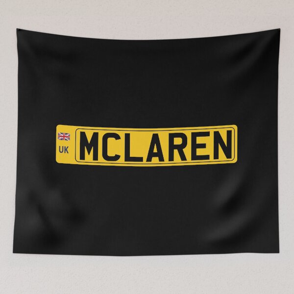 Item preview, McLaren UK Reg Plate - Registration Number License Plate designed and sold by MintGubbins.