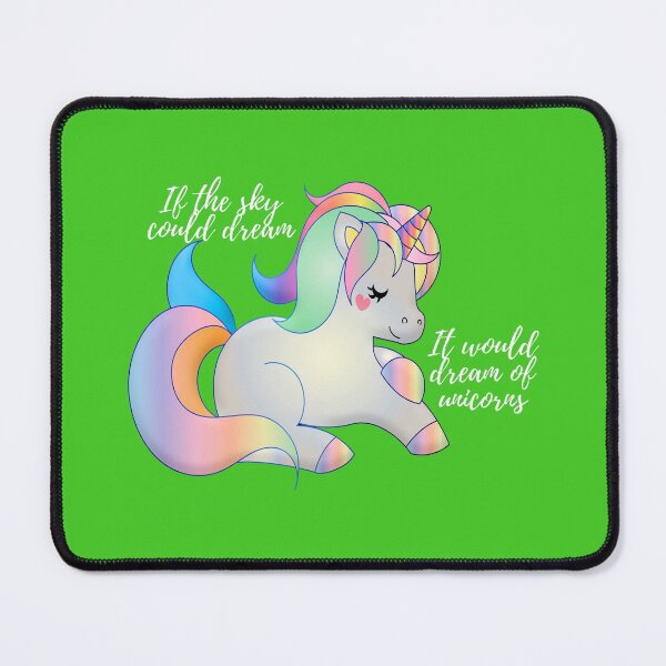 Item preview, If the sky could dream it would dream of unicorns designed and sold by LukjanovArt.