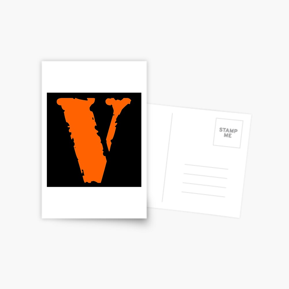 "Orange Vlone Original, Vlone V Logo, Vlone Streetwear, Vlone Merch