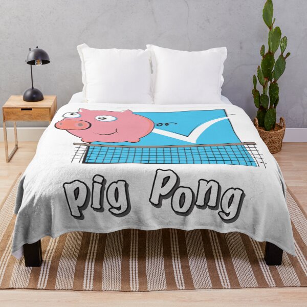 Item preview, Cerdo Pong designed and sold by bubbliciousart.