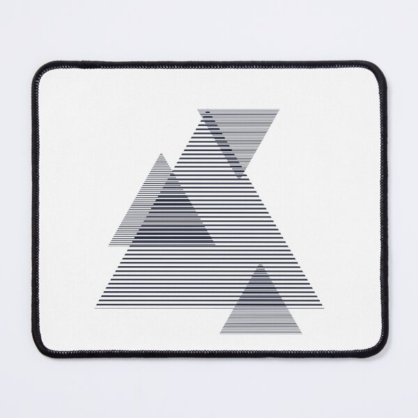 Item preview, Abstract Triangles Geometric Shapes - Modern Abstract Geometric Art designed and sold by jacnotjac.