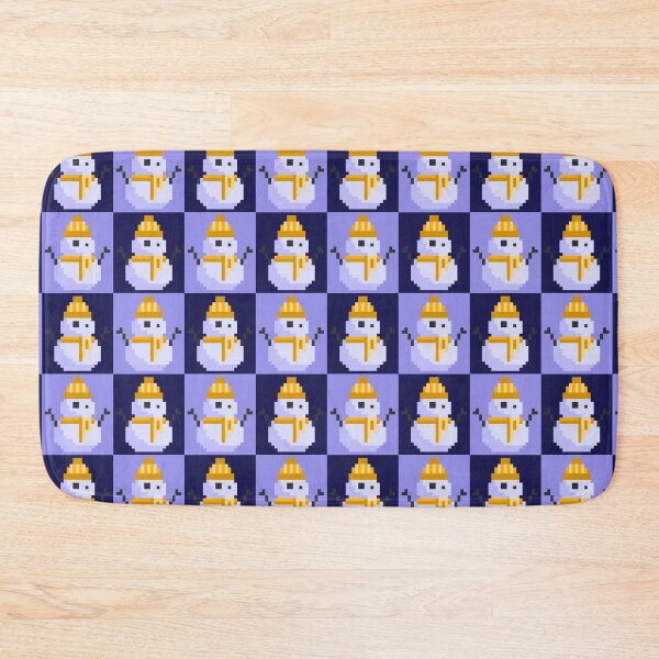 Item preview, Twee Pixel Snowmen, Orange Clothes designed and sold by rin3d .