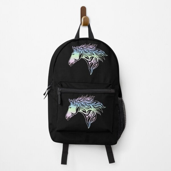 Item preview, Horse Head Colorful Silhouette designed and sold by ZiesMerch.