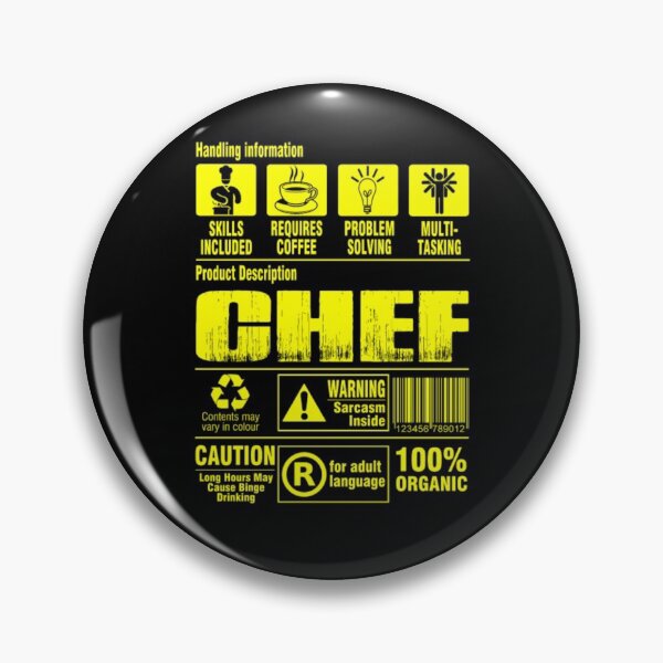 Item preview, Chef pastry chef pampered chef cook chef grillma  designed and sold by aryagiri.