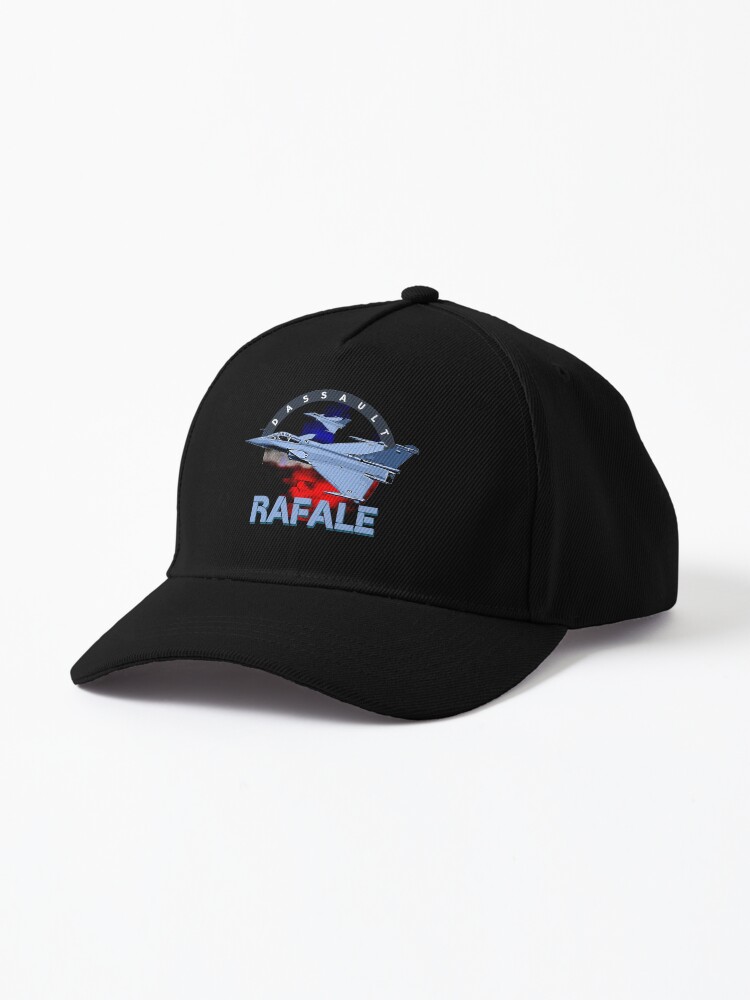 Avion de chasse francais Dassault Rafale Casquette