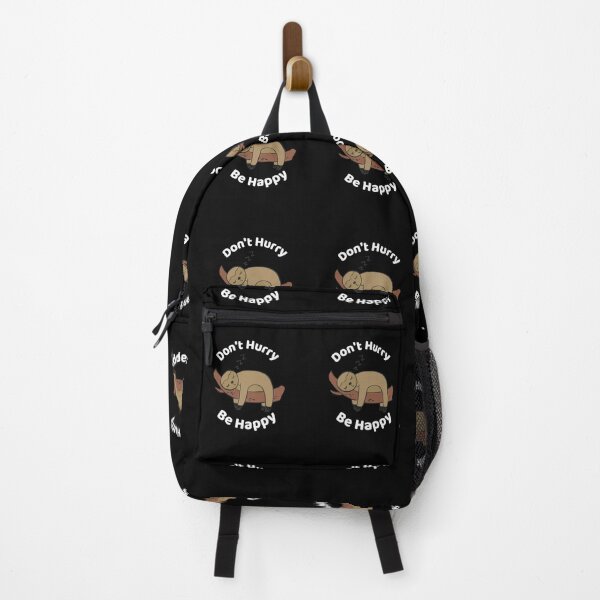 Item preview, Don't Hurry Be Happy - Cute Lazy Funny Sloth designed and sold by ExploreTheStore.