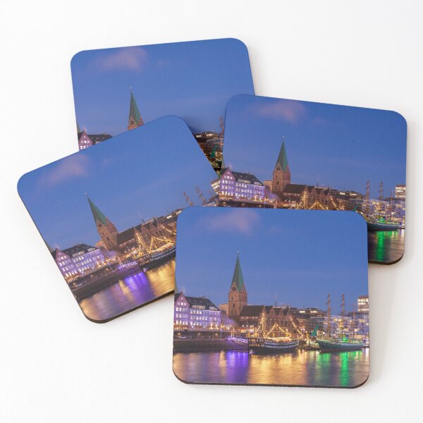 Item preview, Schlachtezauber, Schlachte, Martinikirche, Christmas market, Bremen, evening designed and sold by Torsten  Krüger.