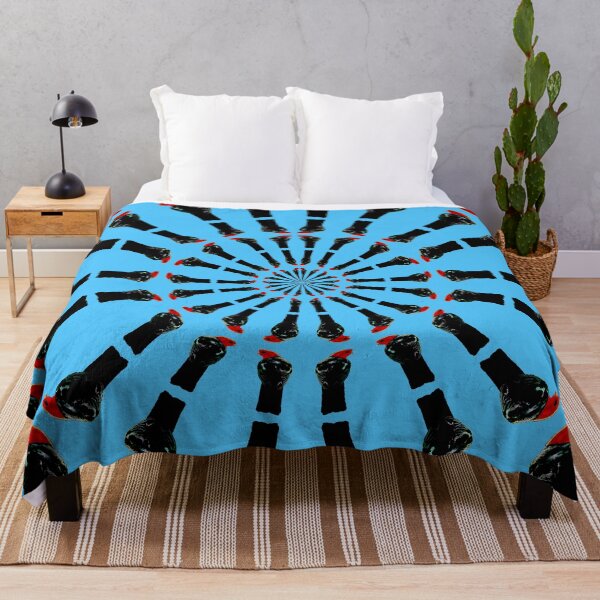 Item preview, King Parrot Circles in Blue designed and sold by Geoff Treagus.
