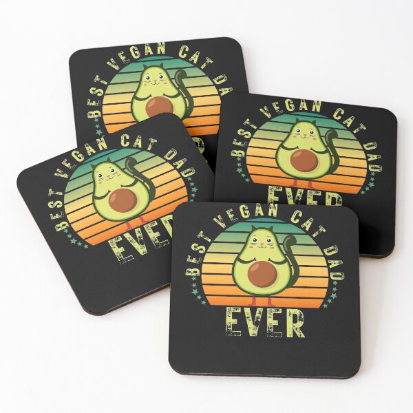 Item preview, Best vegan cat dad ever designed and sold by llon.