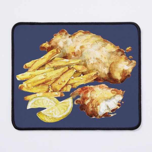 Item preview, Classic British Fish and Chips designed and sold by Alicia Chee.