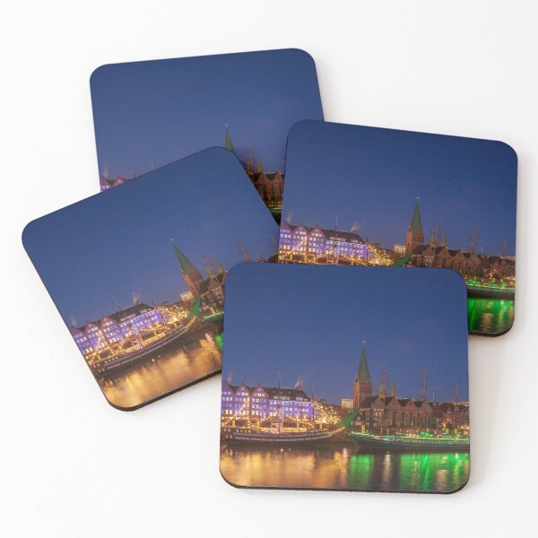 Item preview, Schlachtezauber, Schlachte, Martinikirche, Christmas market, Bremen, evening designed and sold by Torsten  Krüger.