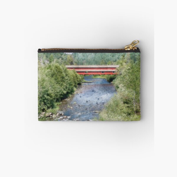Item preview, Westfir Covered Bridge Watercolor | Oregon Americana designed and sold by TwoSmallPtatoes.