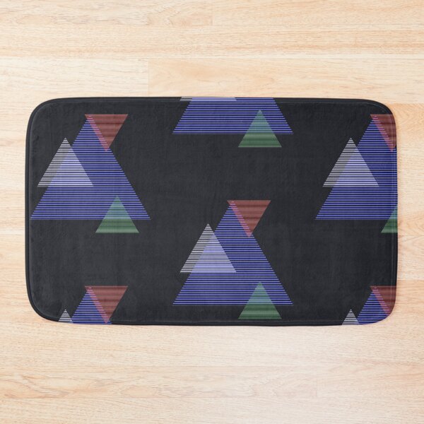 Item preview, Abstract Triangles Geometric Shapes - Modern Abstract Geometric Art designed and sold by jacnotjac.