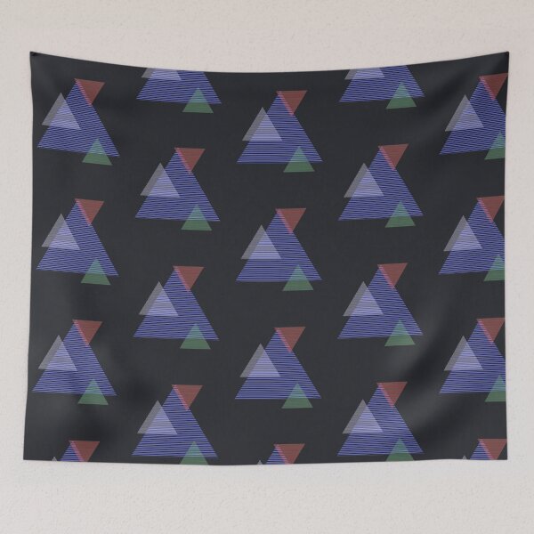 Item preview, Abstract Triangles Geometric Shapes - Modern Abstract Geometric Art designed and sold by jacnotjac.