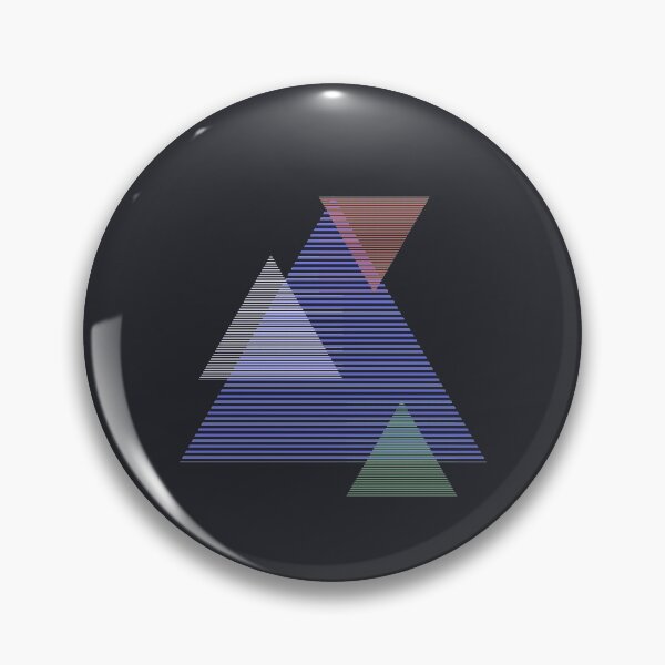 Item preview, Abstract Triangles Geometric Shapes - Modern Abstract Geometric Art designed and sold by jacnotjac.