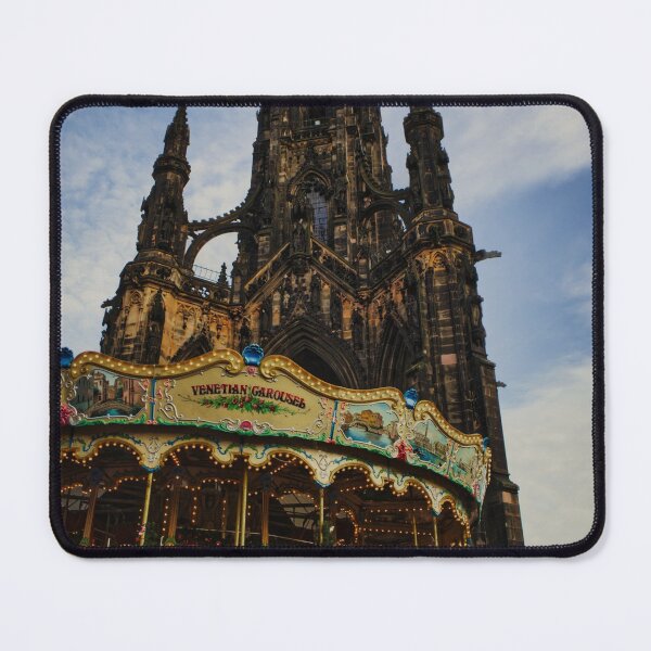 Item preview, Scott monument with Carousel in Edinburgh designed and sold by Ann Biddlecombe.