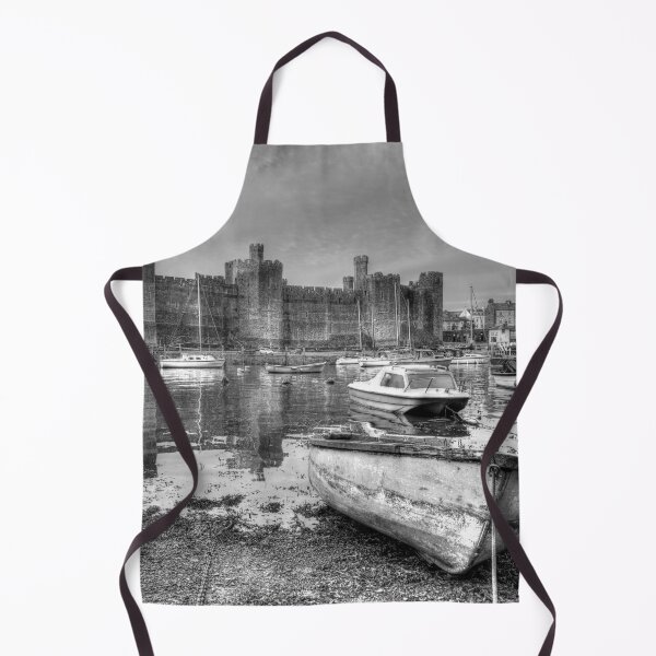 Item preview, Caernarfon Castle, Wales, UK Black And White designed and sold by Paul Thompson Photography.