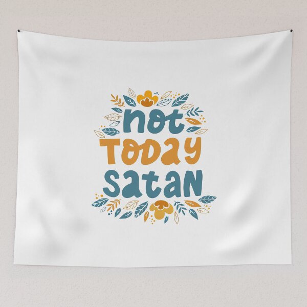 Item preview, Not Today Satan Shirt, Not Today Satan, Meme, Satan designed and sold by graphic-genie.