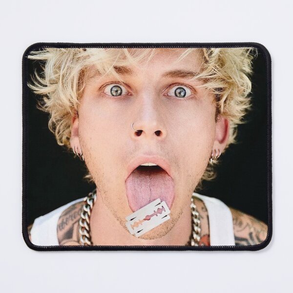 Item preview, so shape in mouth of guns on blonde hair designed and sold by colleencollieee.