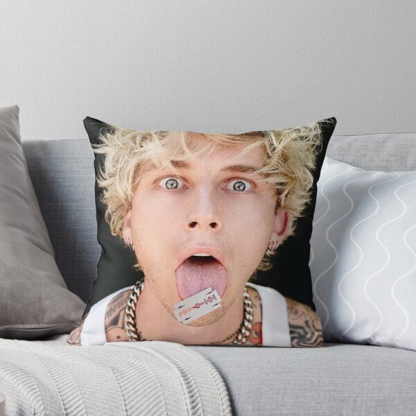Item preview, so shape in mouth of guns on blonde hair designed and sold by colleencollieee.