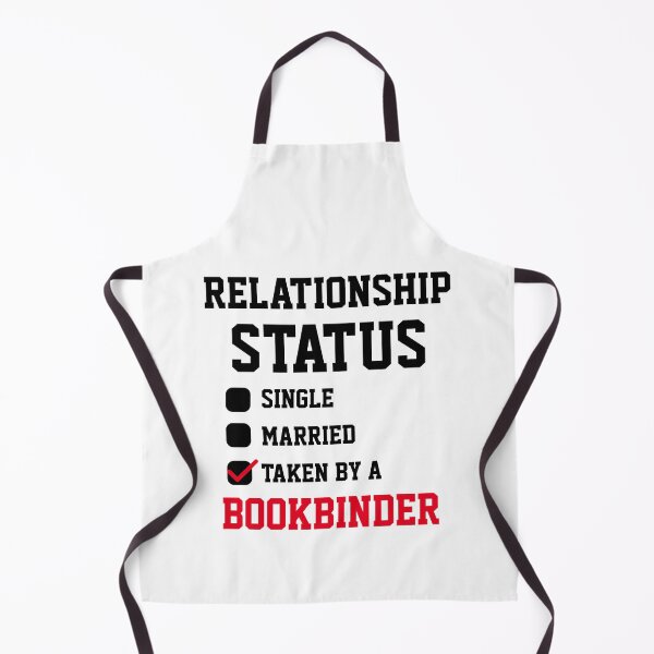 Item preview, Bookbinder Relationship Status designed and sold by Yay Design.