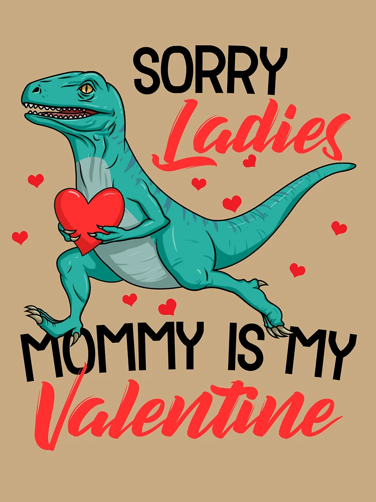 Thumbnail 6 von 6, Premium Oversized Pullover, Sorry Ladies Mommy Is My Valentine Dinosaur Boys Valentine Gear designt und verkauft von DynamicDesign.
