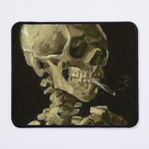 Item preview, van gogh skull designed and sold by aciddes.