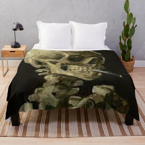 Item preview, van gogh skull designed and sold by aciddes.