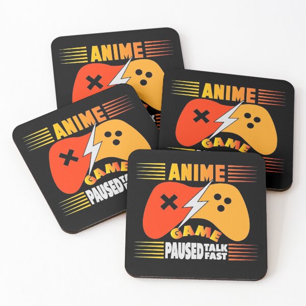 Item preview, Anime, Game, paused talk fast designed and sold by YARA TS.