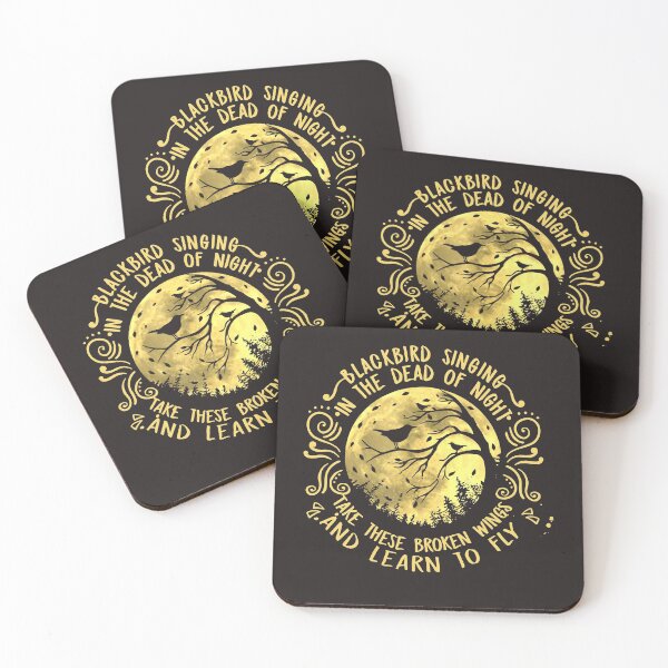 Item preview, Blackbird Singing In The Dead Of Night Take These Broken Wings And Learn To Fly designed and sold by bomvalare.