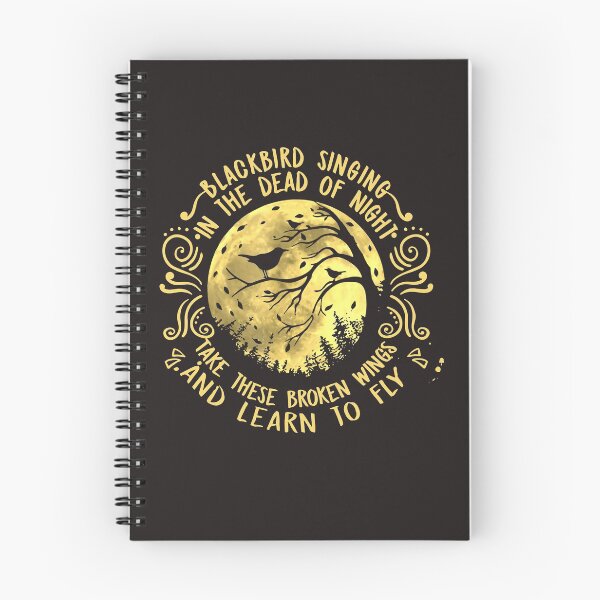Item preview, Blackbird Singing In The Dead Of Night Take These Broken Wings And Learn To Fly designed and sold by bomvalare.